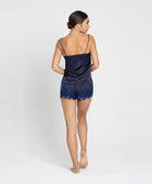 Short en soie Lise Charmel Splendeur Soie bermudes bleu ALC0180-BS