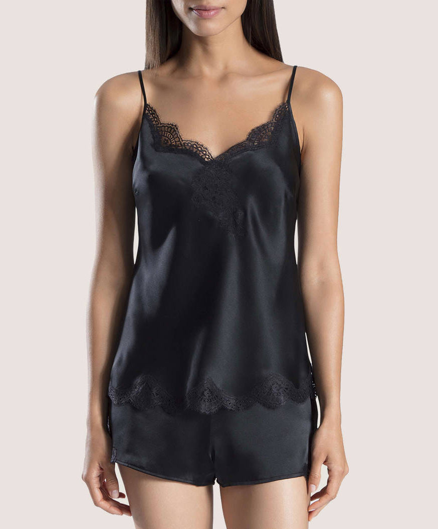 Short en soie Toi mon Amour (ex. Soie d'Amour) noir Aubade QS61-MS61-NOIR