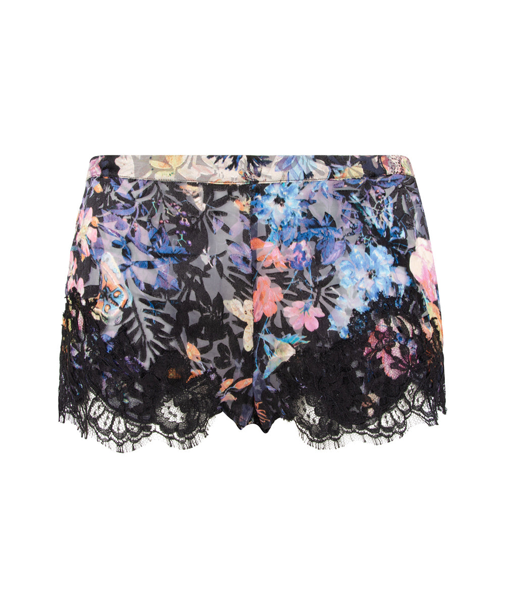 Short en soie et viscose Lise Charmel Flora Aura pastel ALH0119-AP