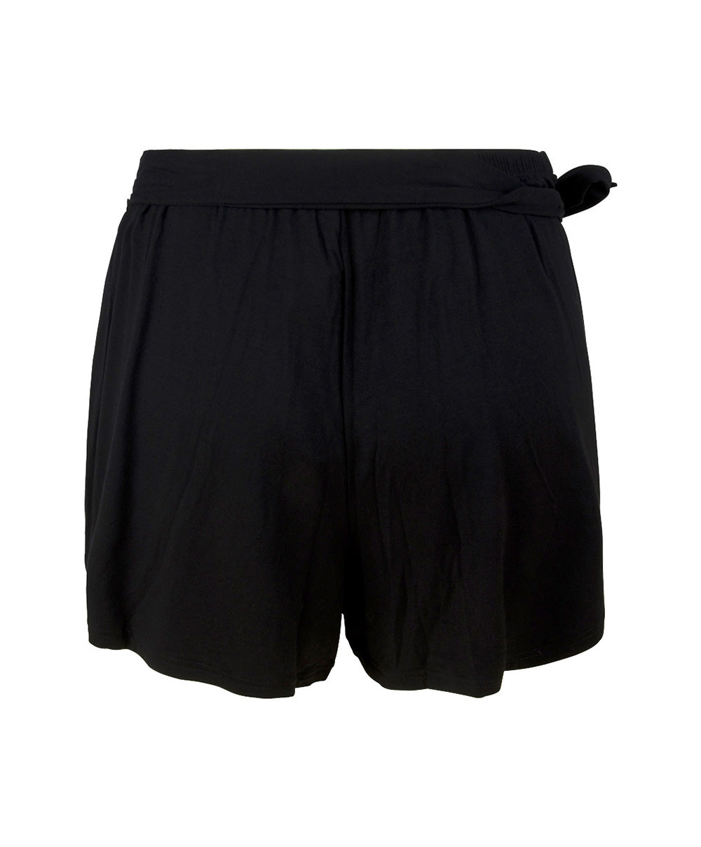 Short jupe de plage La Chiquissima noir Antigel Bain ESB0614-NO 6