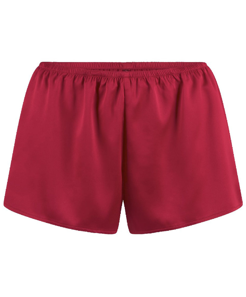 Short sexy satiné rouge cerise Lingadore Lingadore loungewear 7504FK-164-CERI