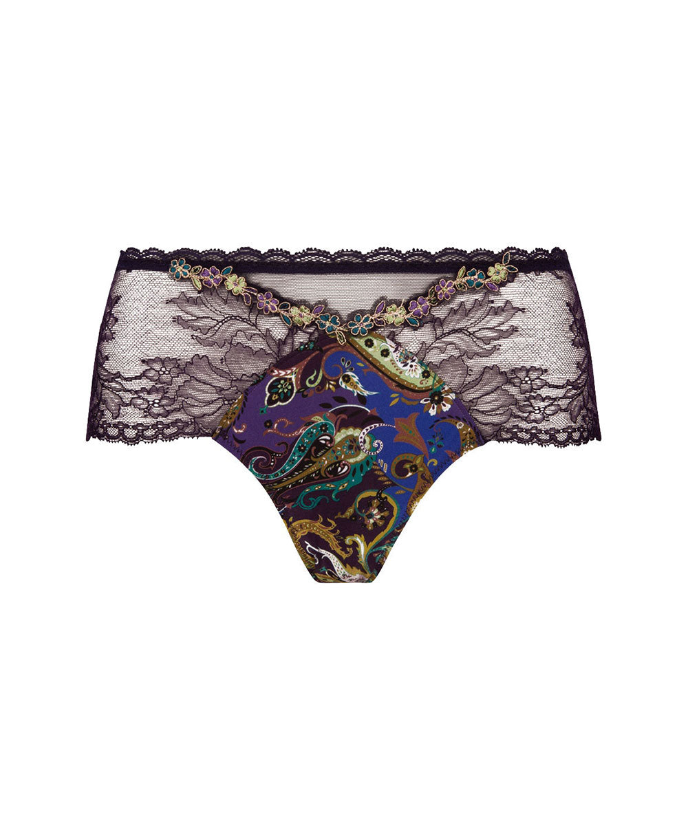 Shorty Lise Charmel Dentelle Cashmer emaux cashmer (=prune) ACH0451-EC