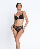 Shorty Lise Charmel Féérie Couture noir ACH0474-NO
