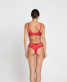 Shorty Lise Charmel Glamour Couture rouge ACH0407-GD