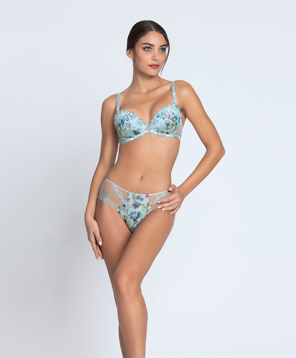 Shorty Reve en fleurs opale Lise Charmel ACJ0443 RO 3