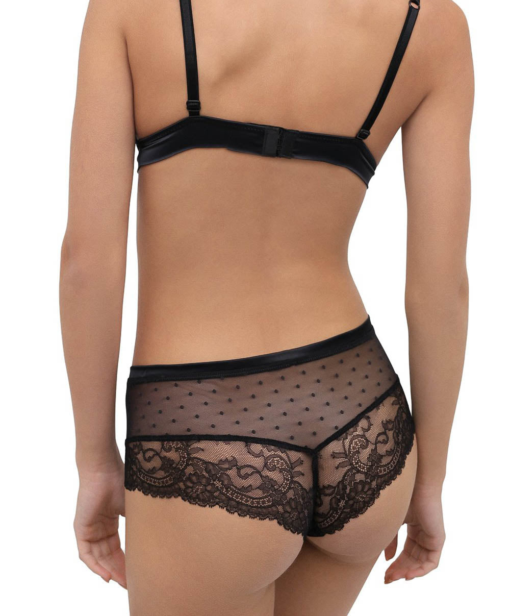 Shorty sexy Lise Charmel Soirée Libertine noir ACG0450-NO fashion