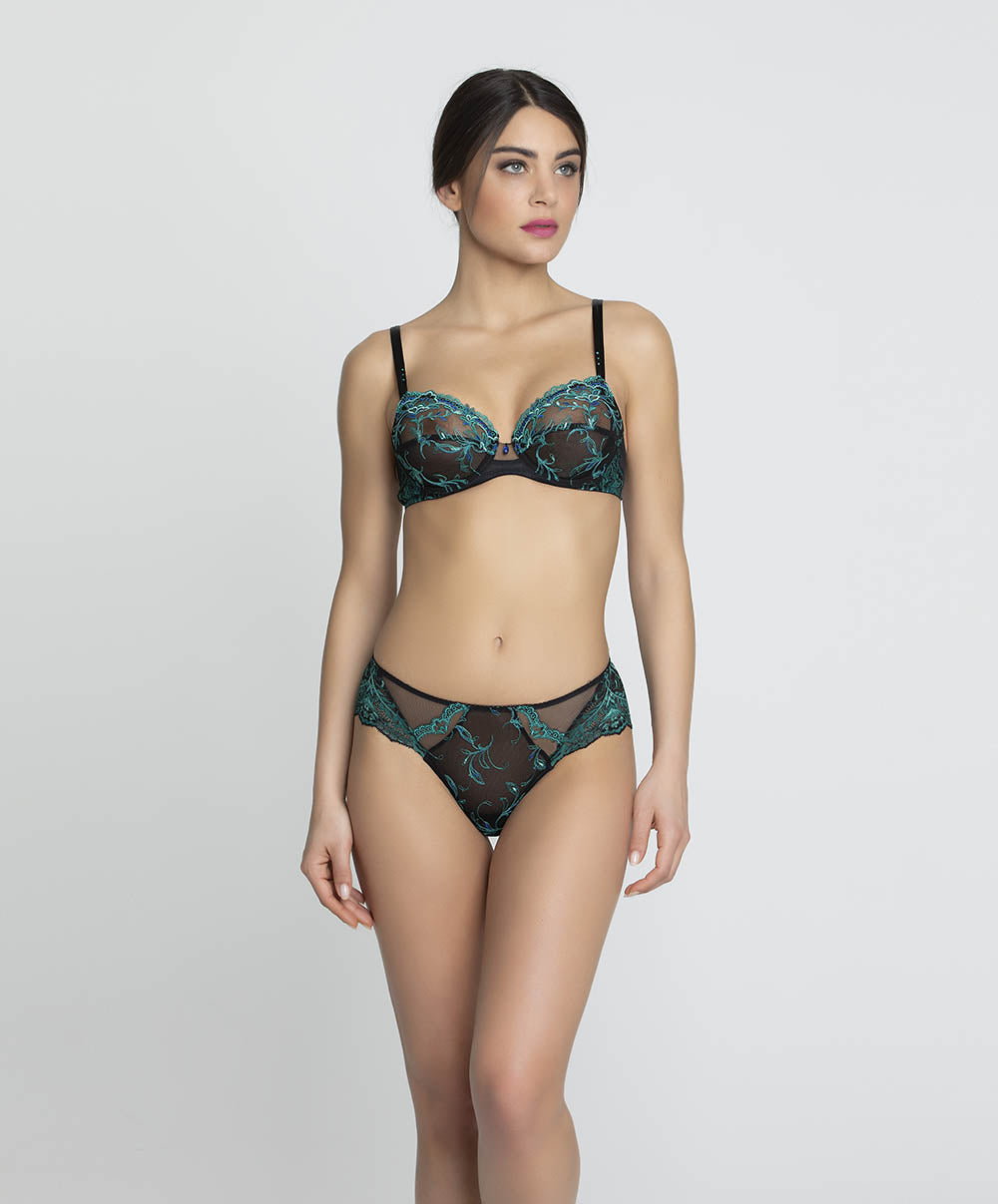 Shorty Lise Charmel Secrète emeraude ACH0430-EI