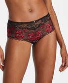 Shorty Mélodie d'été black cherry Aubade IC70-BCHE