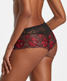 Shorty Mélodie d'été black cherry Aubade IC70-BCHE