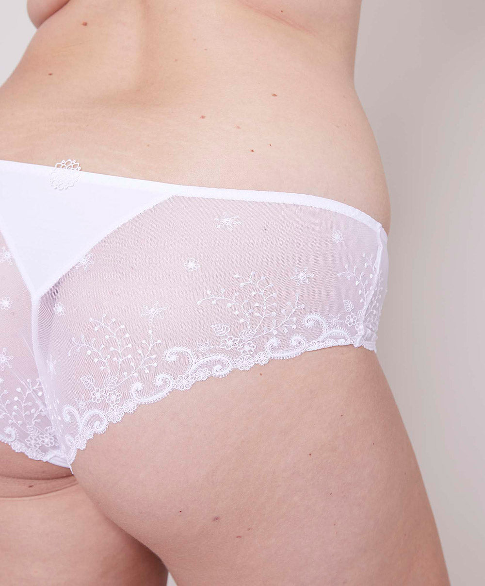 Shorty Simone Pérèle Délice blanc 12X630-011