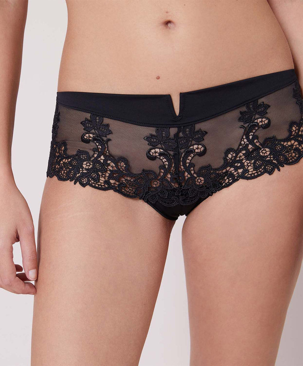 Shorty Simone Pérèle Saga noir 15C630-016