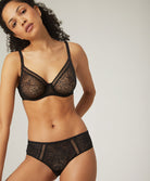 Shorty Comète Noir Simone Pérèle 12S630-015