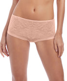 Shorty dentelle Wacoal Net Effects rosedust WA845340-253