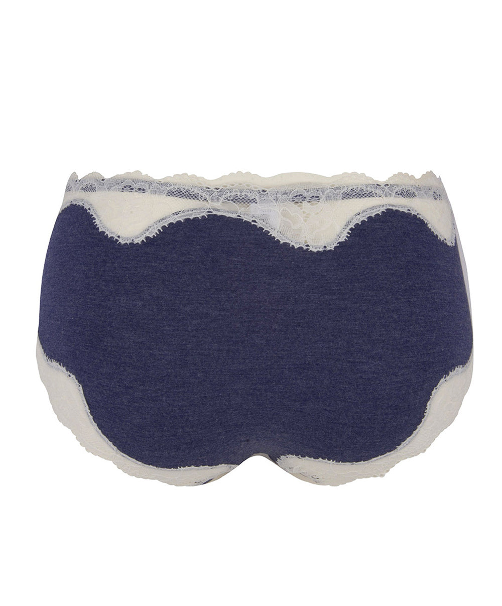 Shorty bien-être Antigel de Lise Charmel Simply Perfect bleu chiné ENA0506-BN