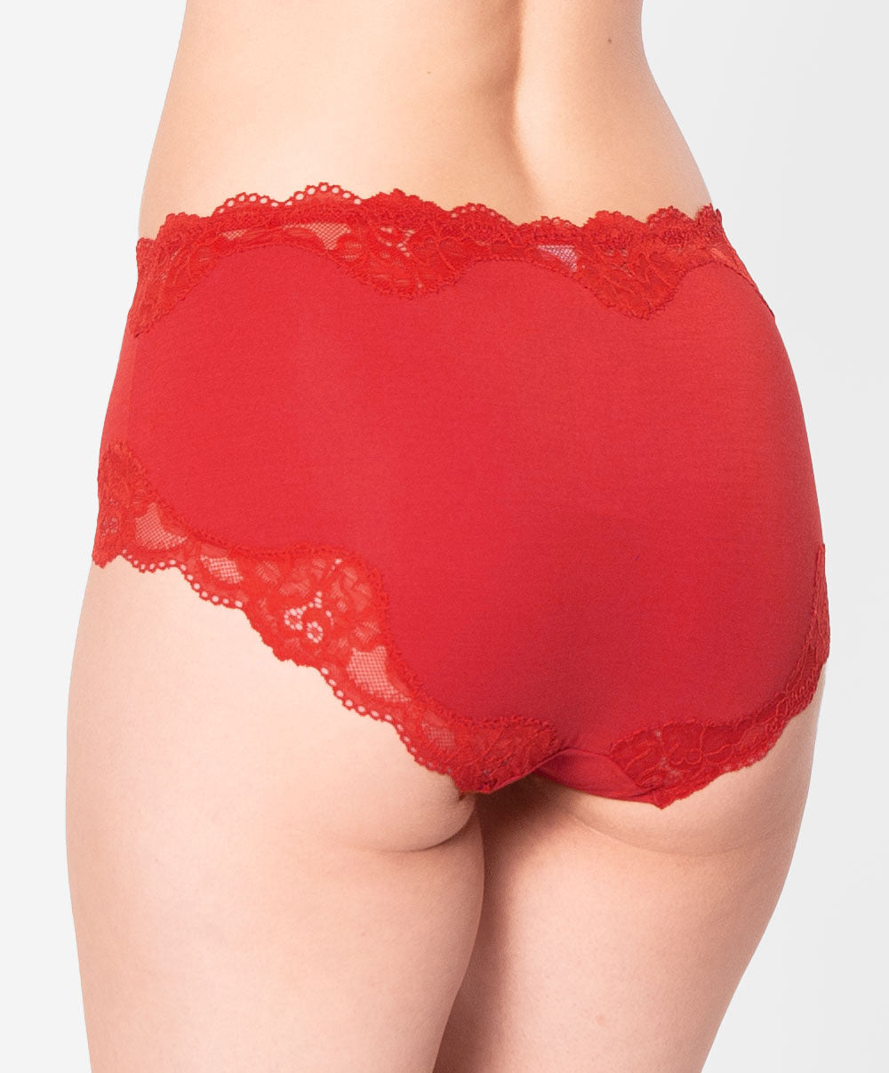 Shorty bien-être Antigel de Lise Charmel Simply Perfect rouge capucine ENA0506-RC