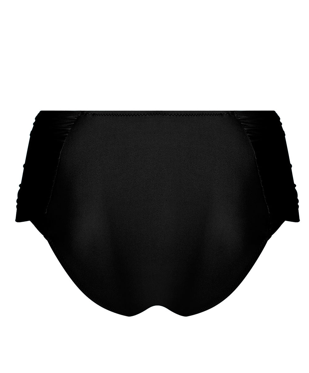 Shorty de bain La Jet-Setteuse noir Antigel Bain EBB0517-NO