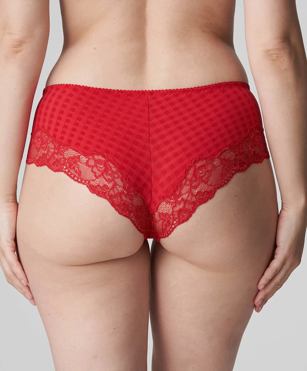 Shorty dentelle "Hotpants"  PrimaDonna Madison rouge scarlet 0562127-SCA