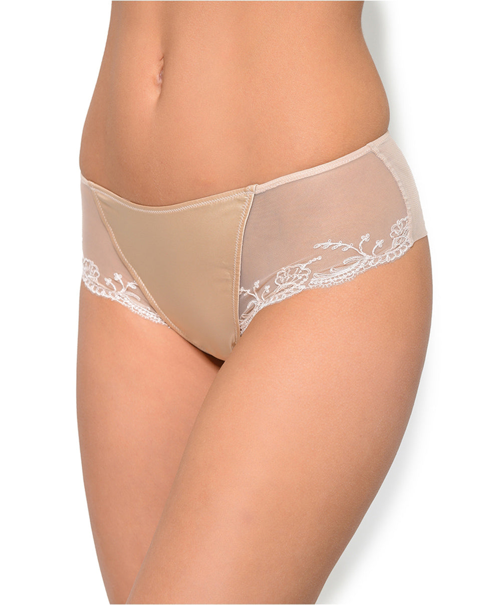 Shorty en soie Lise Charmel Splendeur soie aurore ACC0480-SR -10