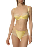 Shorty en soie Lise Charmel Splendeur soie vanille ACC0480-SVA