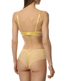 Shorty en soie Lise Charmel Splendeur soie vanille ACC0480-SVA