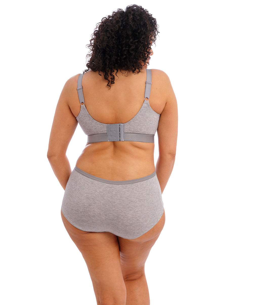 Shorty grande taille Elomi Downtime gray marl EL301480-GYL