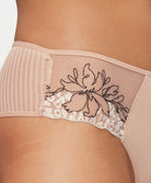 Shorty sexy Chantelle Spice clay nude noir C22BB0-0JK