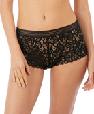 Shorty sexy Wacoal Raffine noir WE148006-BLK