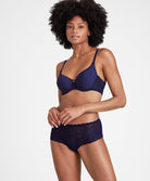 Shorty taille basse "St-"Tropez Rosessence nocturne Aubade HK70-6-NOTU