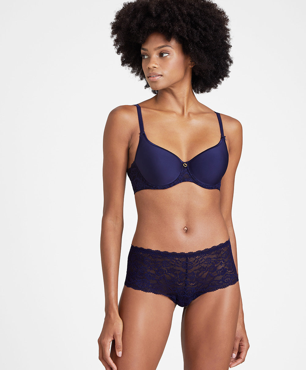 Shorty taille basse "St-"Tropez Rosessence nocturne Aubade HK70-6-NOTU