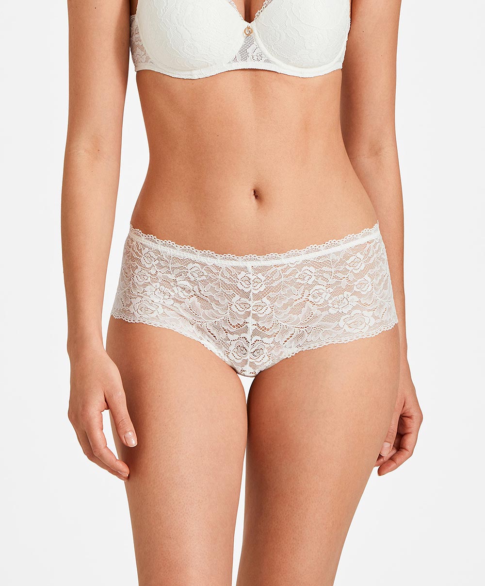 Shorty taille basse "St-"Tropez Rosessence opale Aubade HK70-OPAL