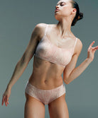 Shorty taille basse Chantelle Softstretch imprimé sepent clair C11D40-A20 5