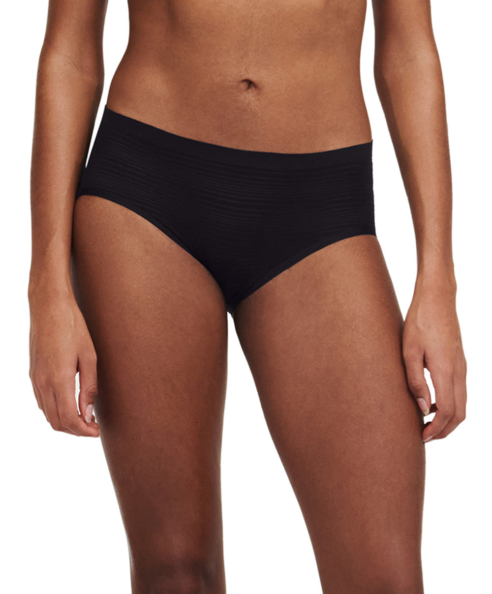 Shorty Chantelle Soft Stretch Stripes noir C20D40-011