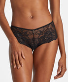 Shorty taille basse"St-Tropez" Night Bird black queen Aubade RD70-BQUE