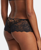 Shorty taille basse"St-Tropez" Night Bird black queen Aubade RD70-BQUE