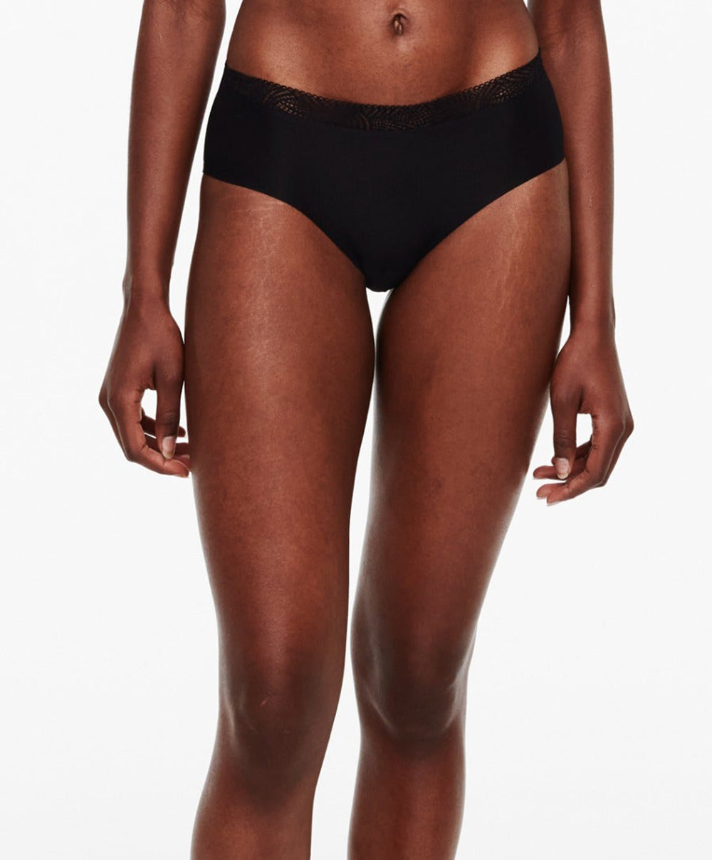 Shorty taille dentelle Chantelle Softstretch noir C11G40-011 1