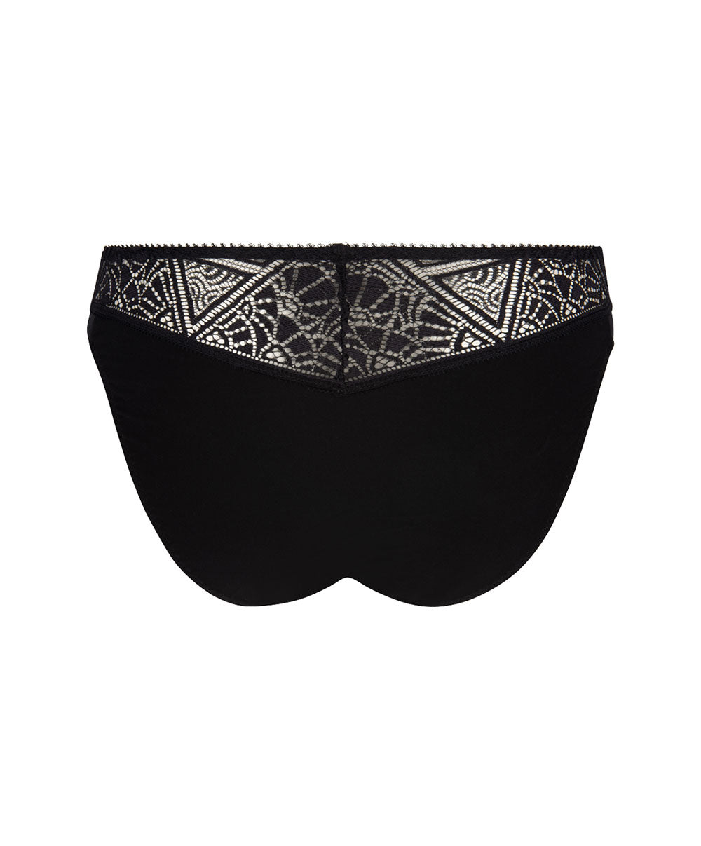 Slip Antigel de Lise Charmel Deco Folies noir ECH0147-NO