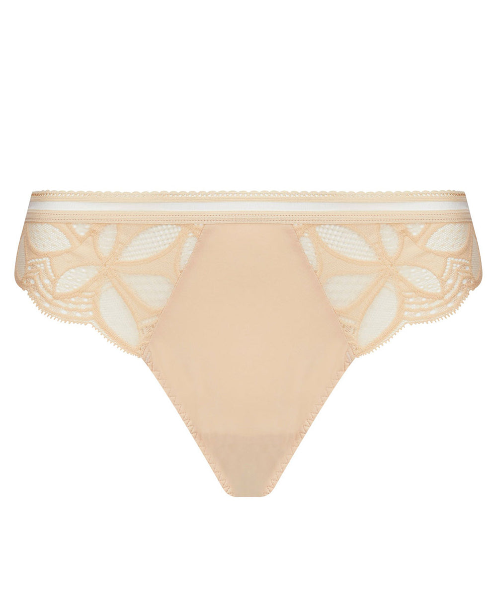 Slip haut Lise Charmel Source Beauté Ecru Nacre | Lingerie Sipp Slip haut Lise Charmel Source Beauté Ecru Nacre | Lingerie Sipp