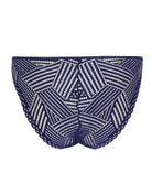 Slip Antigel de Lise Charmel Tressage Graphic marine ECC0137-TM