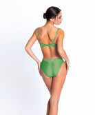 Slip "Fantaisie" Lise Charmel Dressing Floral émeraude ACC0288-DE