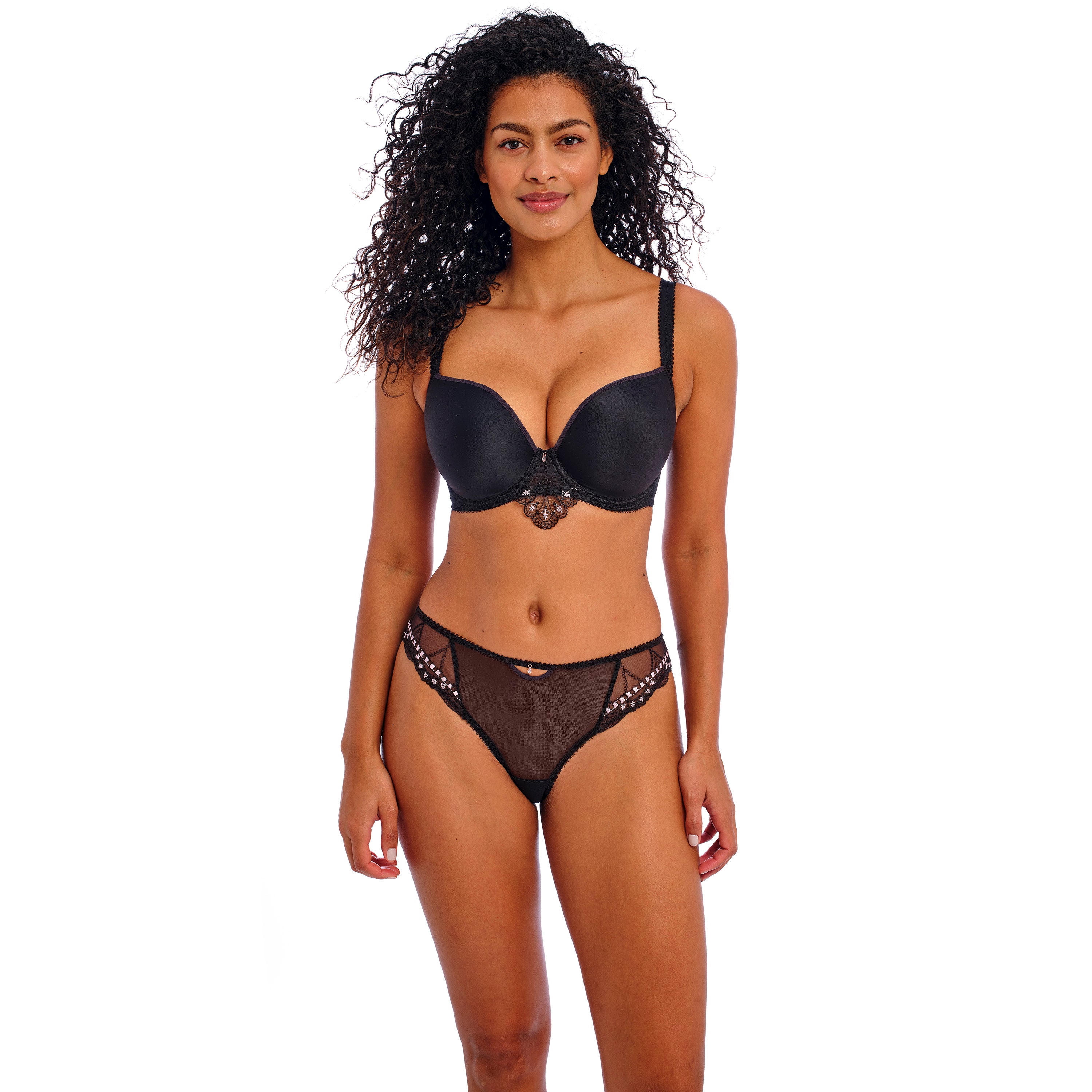 Slip Freya Loveland land Boudoir noir AA401067-BOR