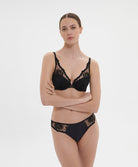 Slip Simone Pérèle Intrigue noir 1E2720-015