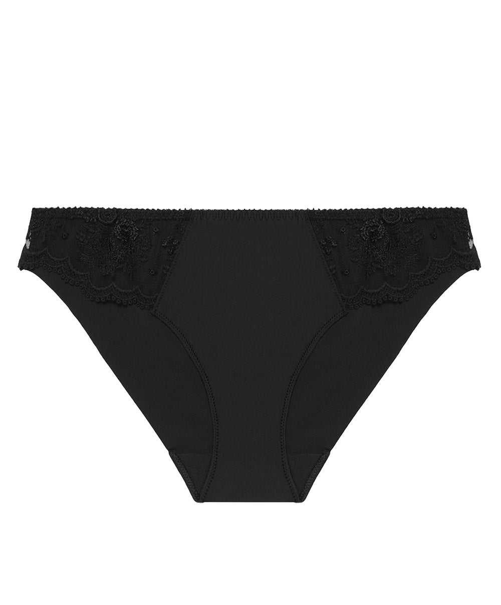 Slip Simone Pérèle Intrigue noir 1E2720-015