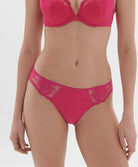 Slip Simone Pérèle Intrigue rose disco 1E2720-346