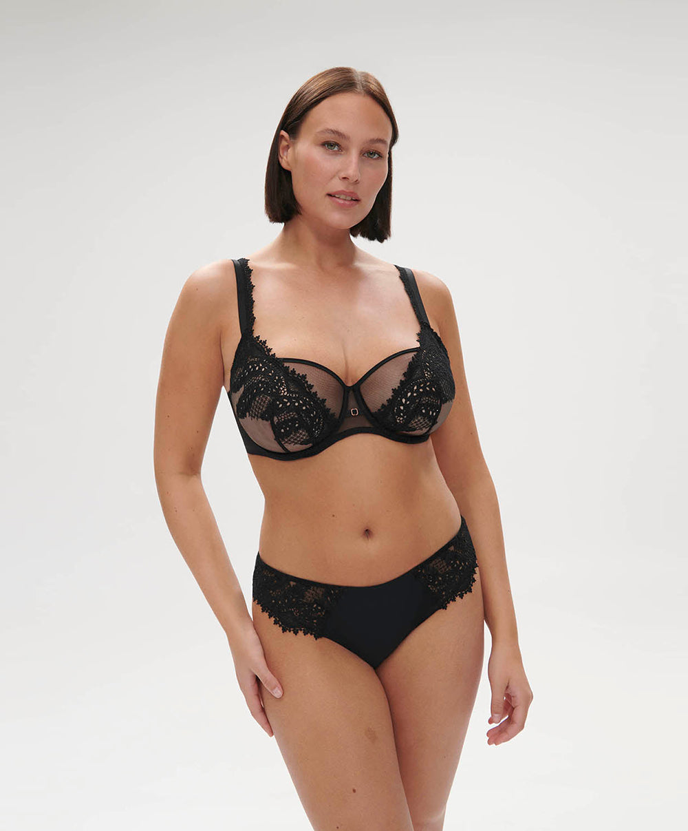 Slip Simone Pérèle Mystic noir 1D3726-015