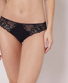 Slip Simone Pérèle Saga noir 15C720-016 face