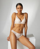 Slip Simone Pérèle Swing poudre pétale 15Y726-332