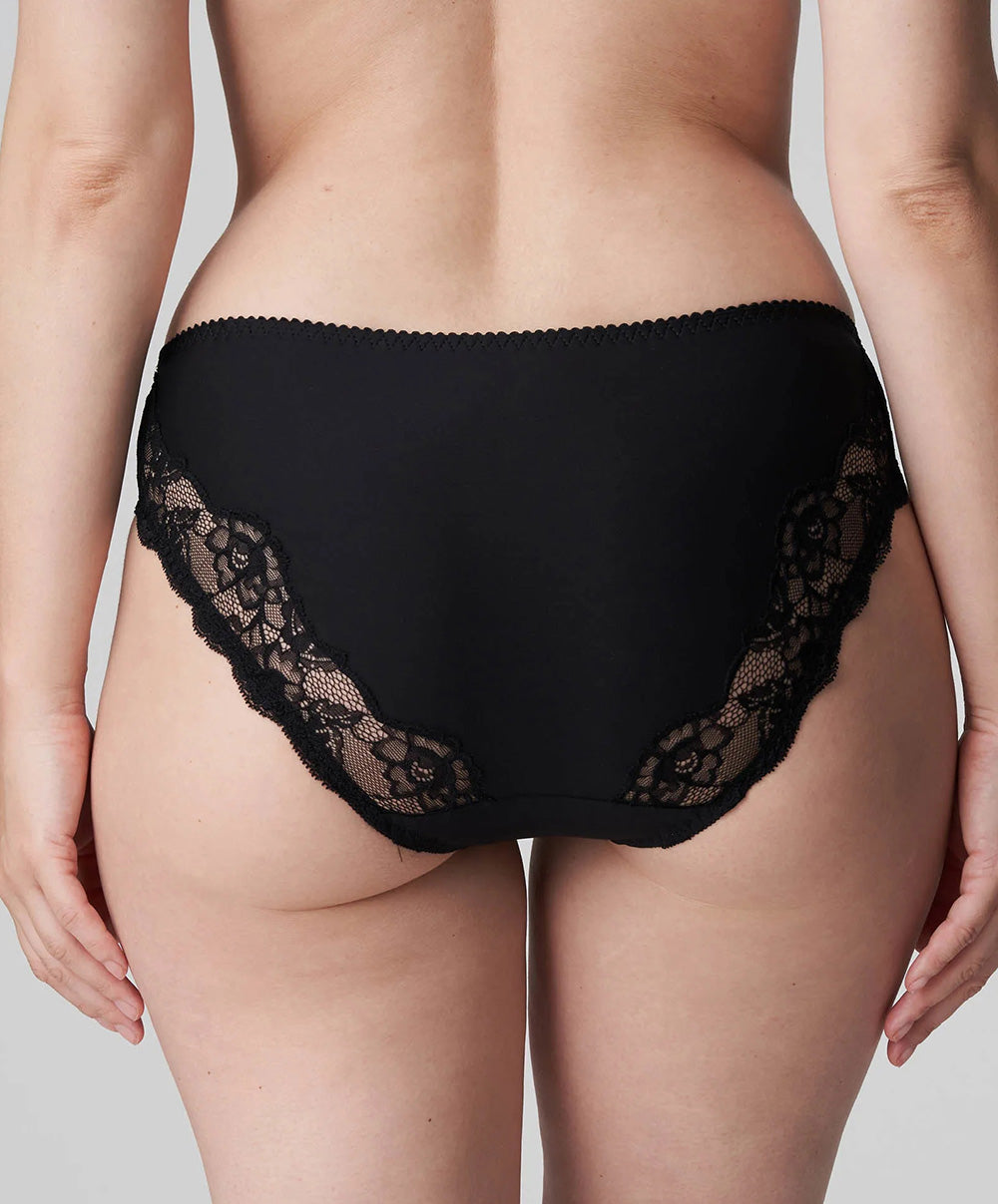 Slip brésilien dentelle PrimaDonna Madison noir 0562125-ZWA