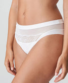 Slip brésilien femme PrimaDonna Sophora blanc 0563180-WIT