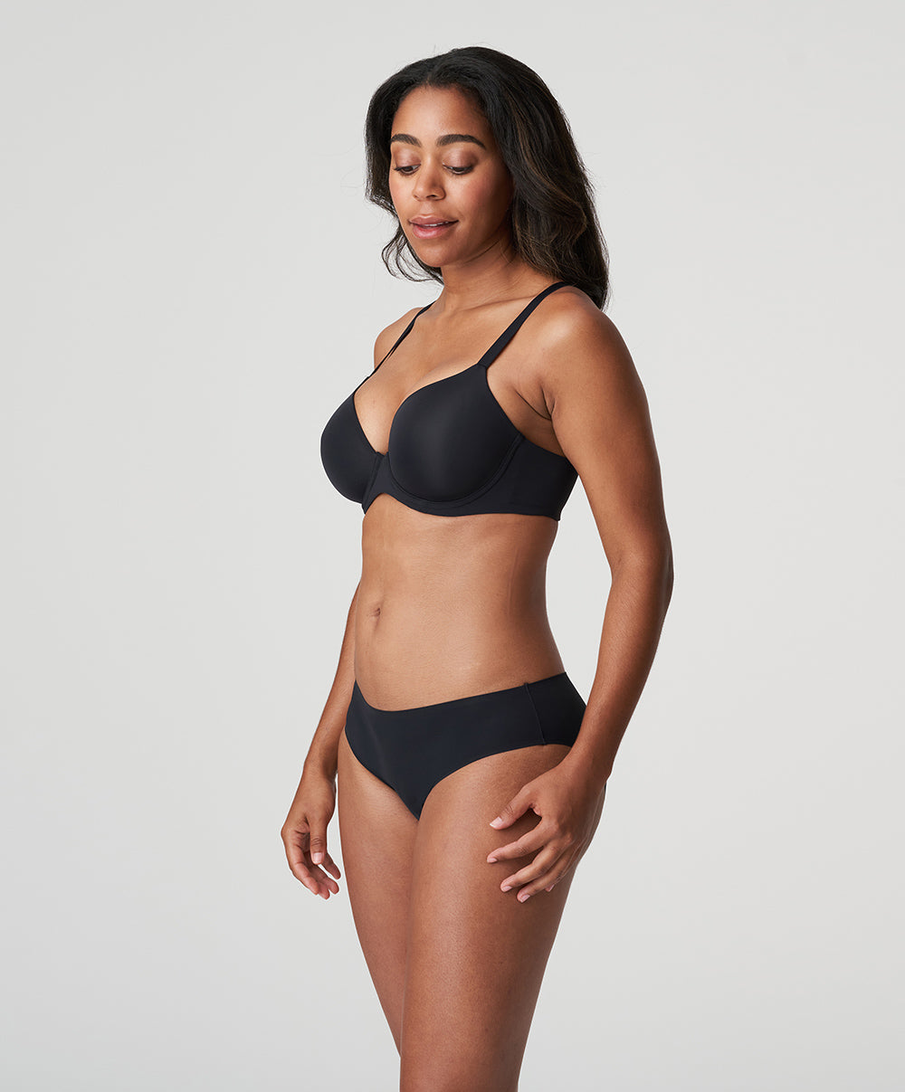 Slip brésilien invisible PrimaDonna Figuras charbon 0563250-CHB