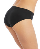Slip coton Wacoal Lisse noir WE145005-BLK